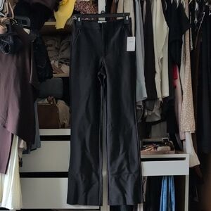 Good American Soft Stretch Ponte Straight Trousers NWT